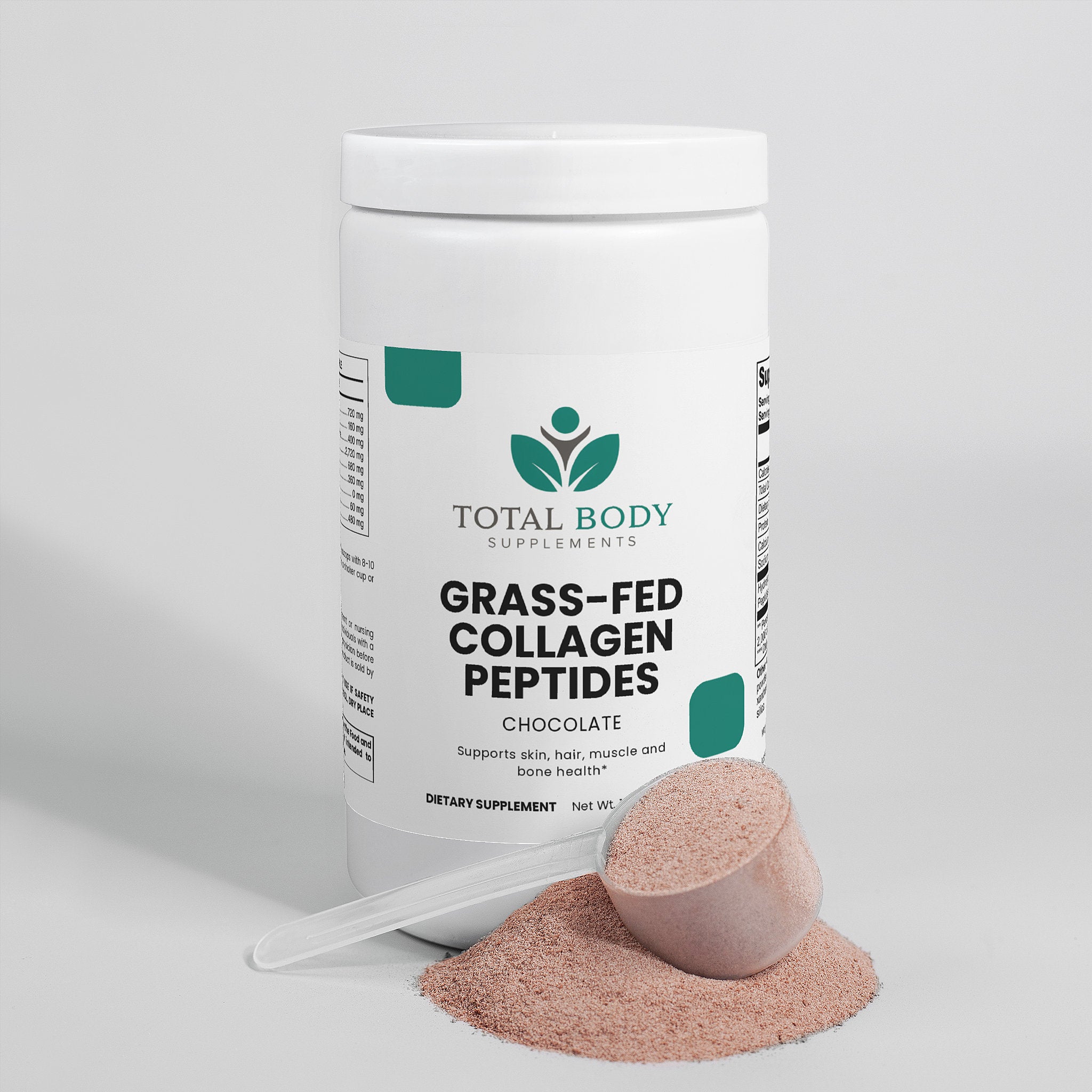 Grass-Fed Collagen Peptides Powder (Chocolate)
