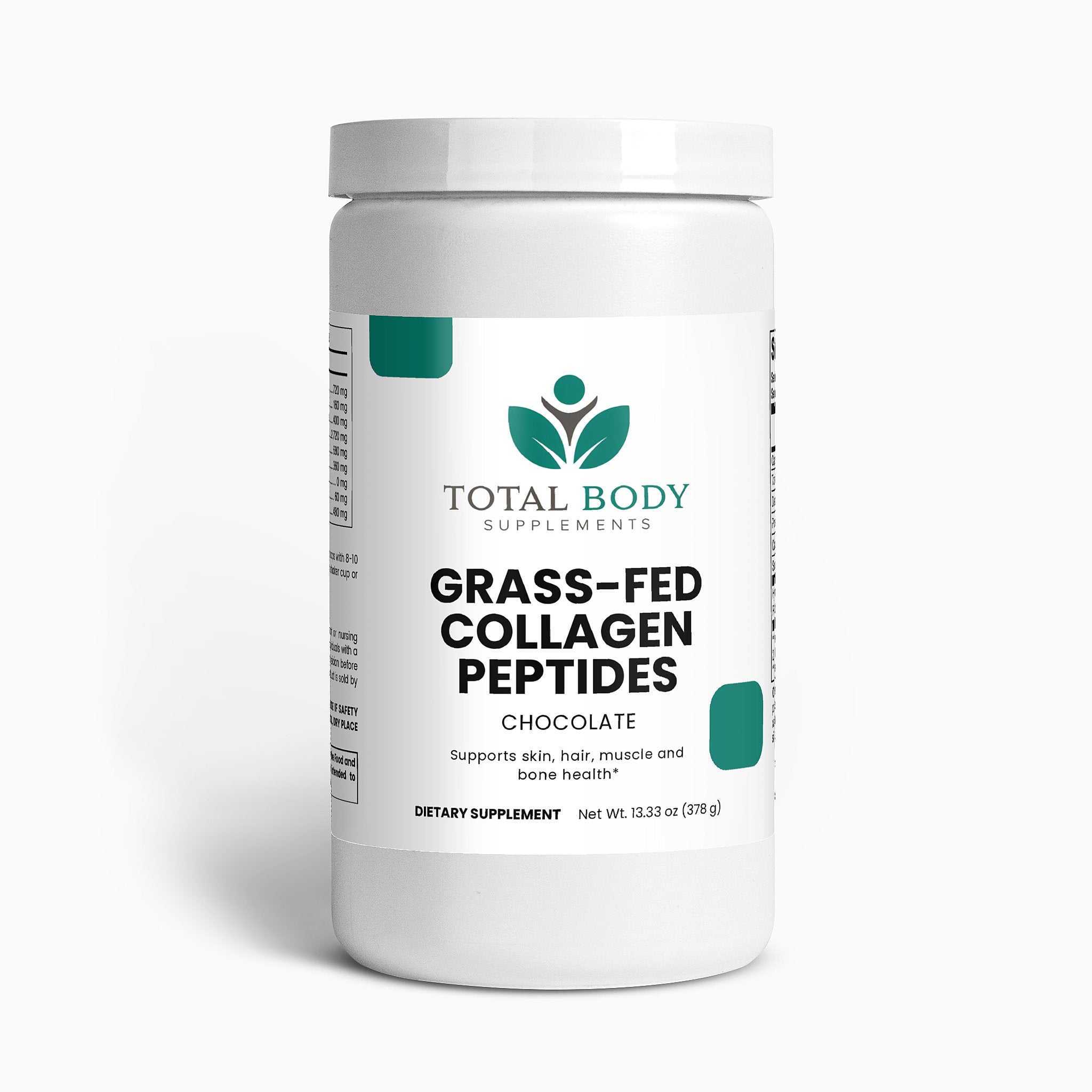 Grass-Fed Collagen Peptides Powder (Chocolate)