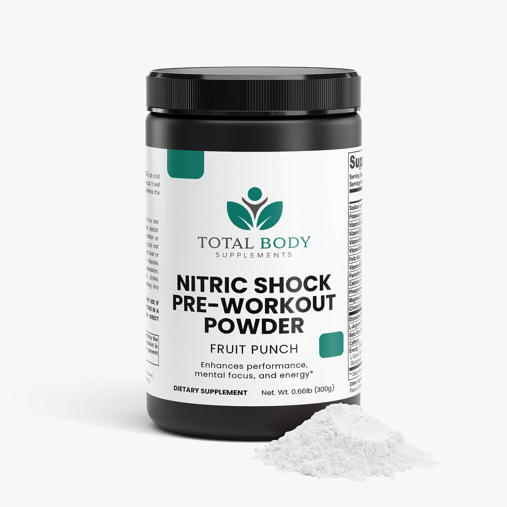 Nitric Shock Pre-Workout Powder (Fruit Punch)