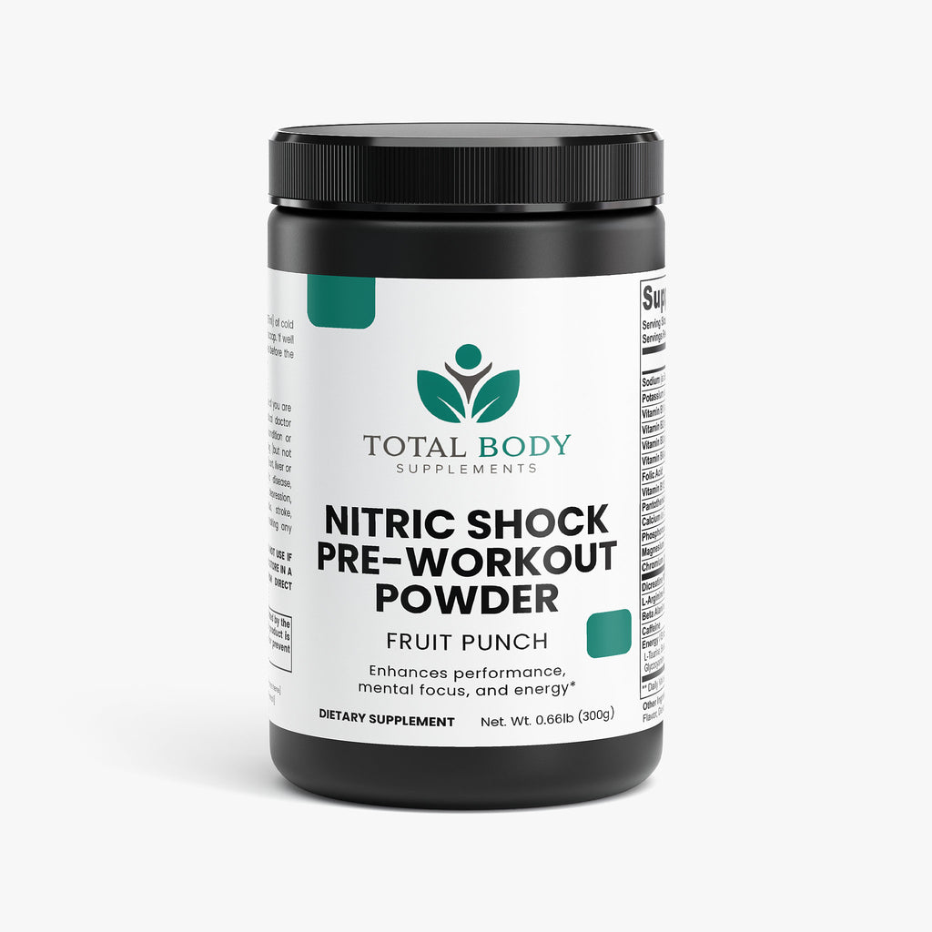 Nitric Shock Pre-Workout Powder (Fruit Punch)