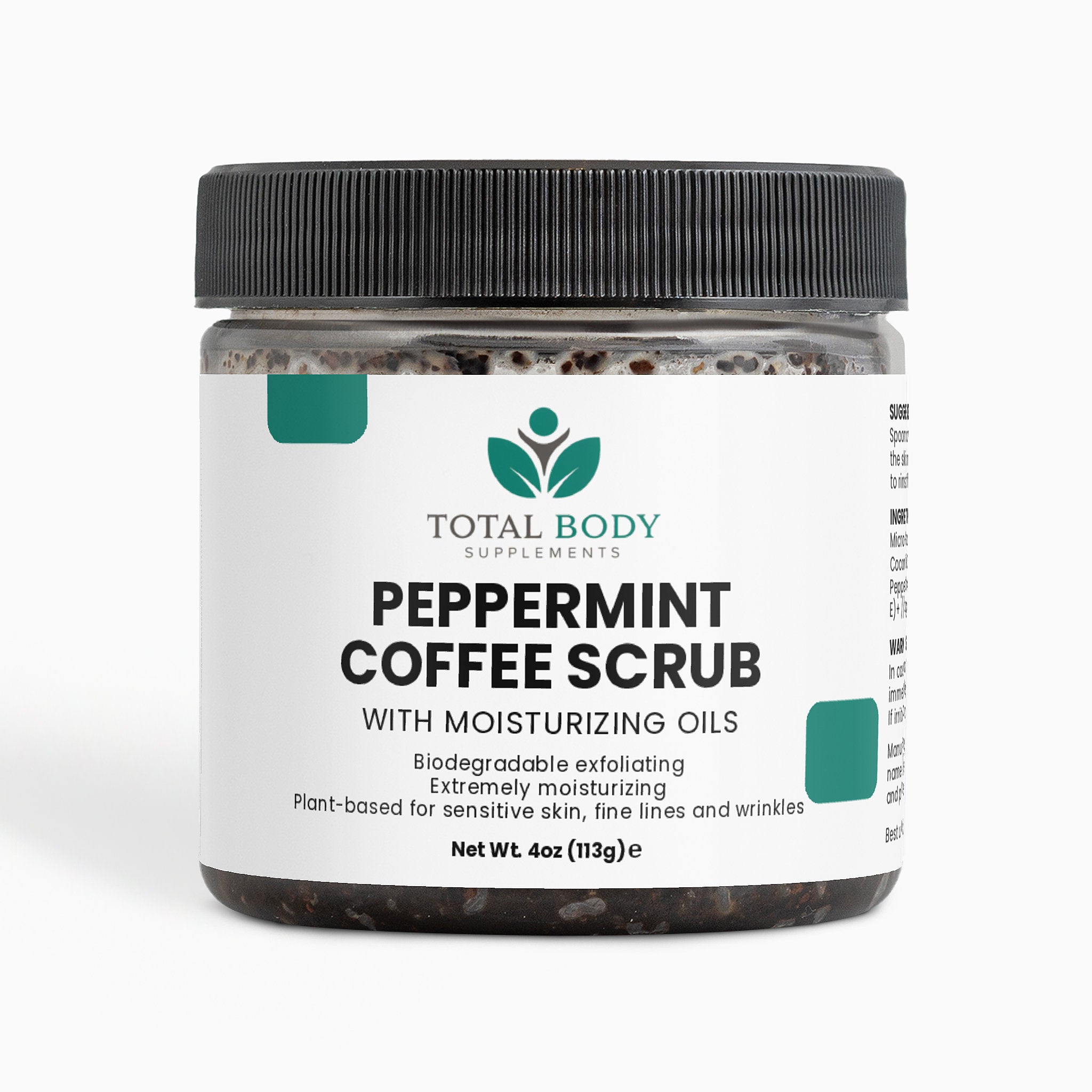 Peppermint Coffee Scrub