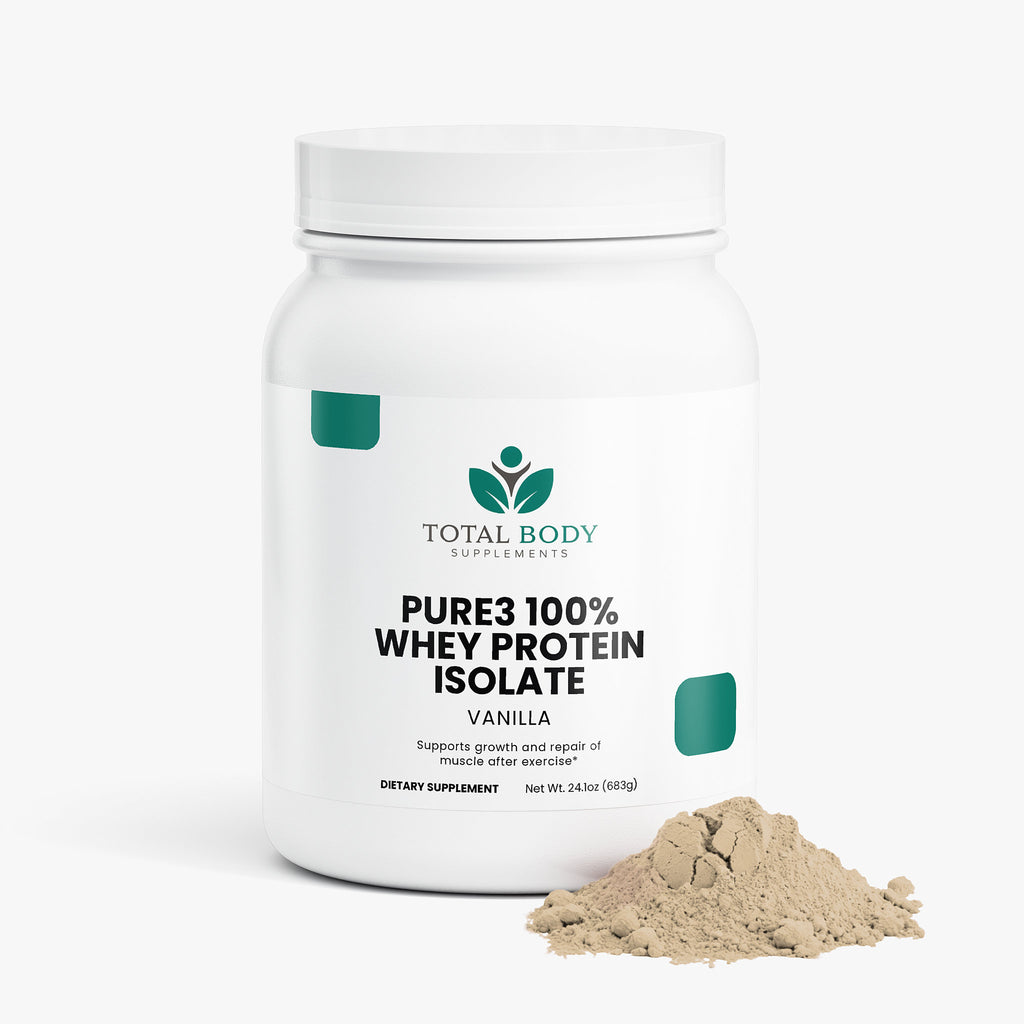 Pure3 100% Whey Protein Isolate (Vanilla)