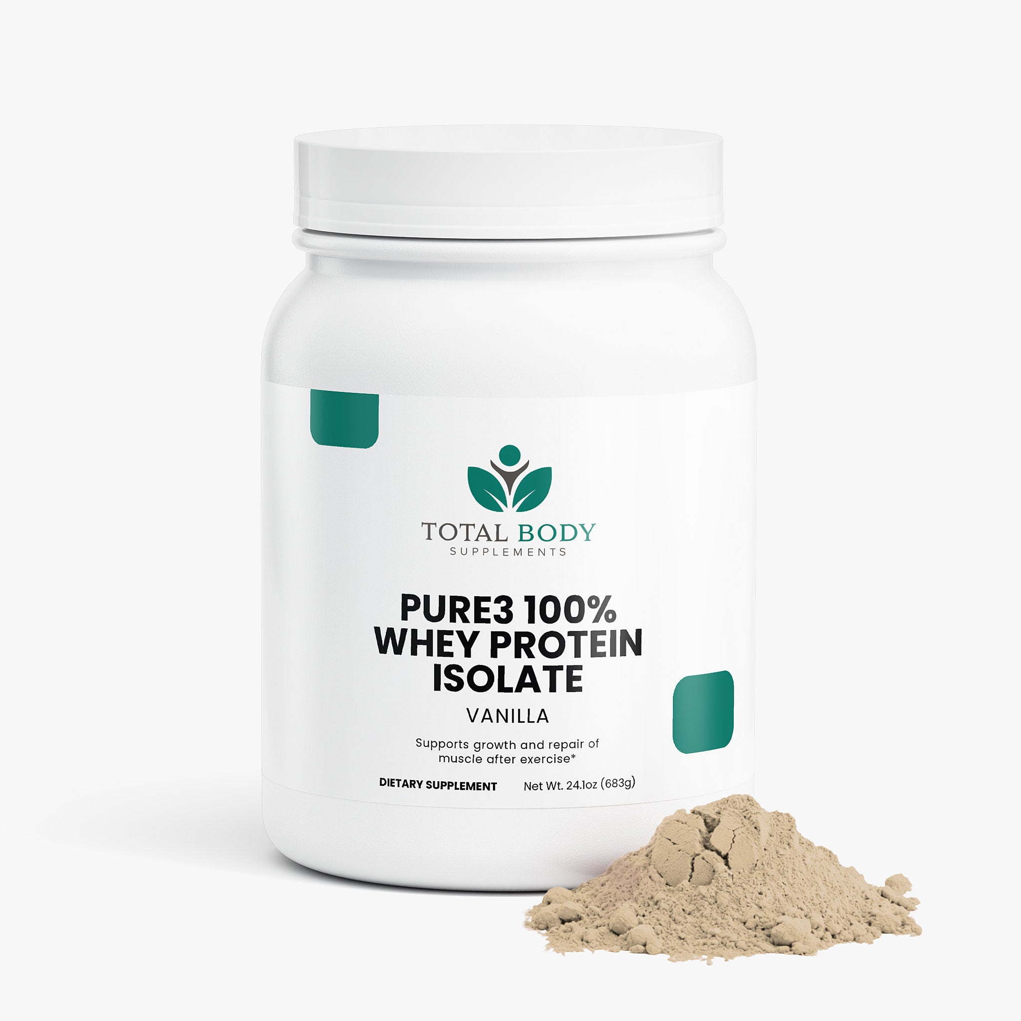 Pure3 100% Whey Protein Isolate (Vanilla)