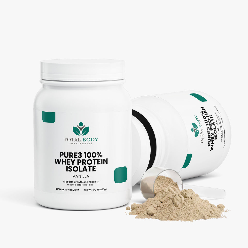 Pure3 100% Whey Protein Isolate (Vanilla)