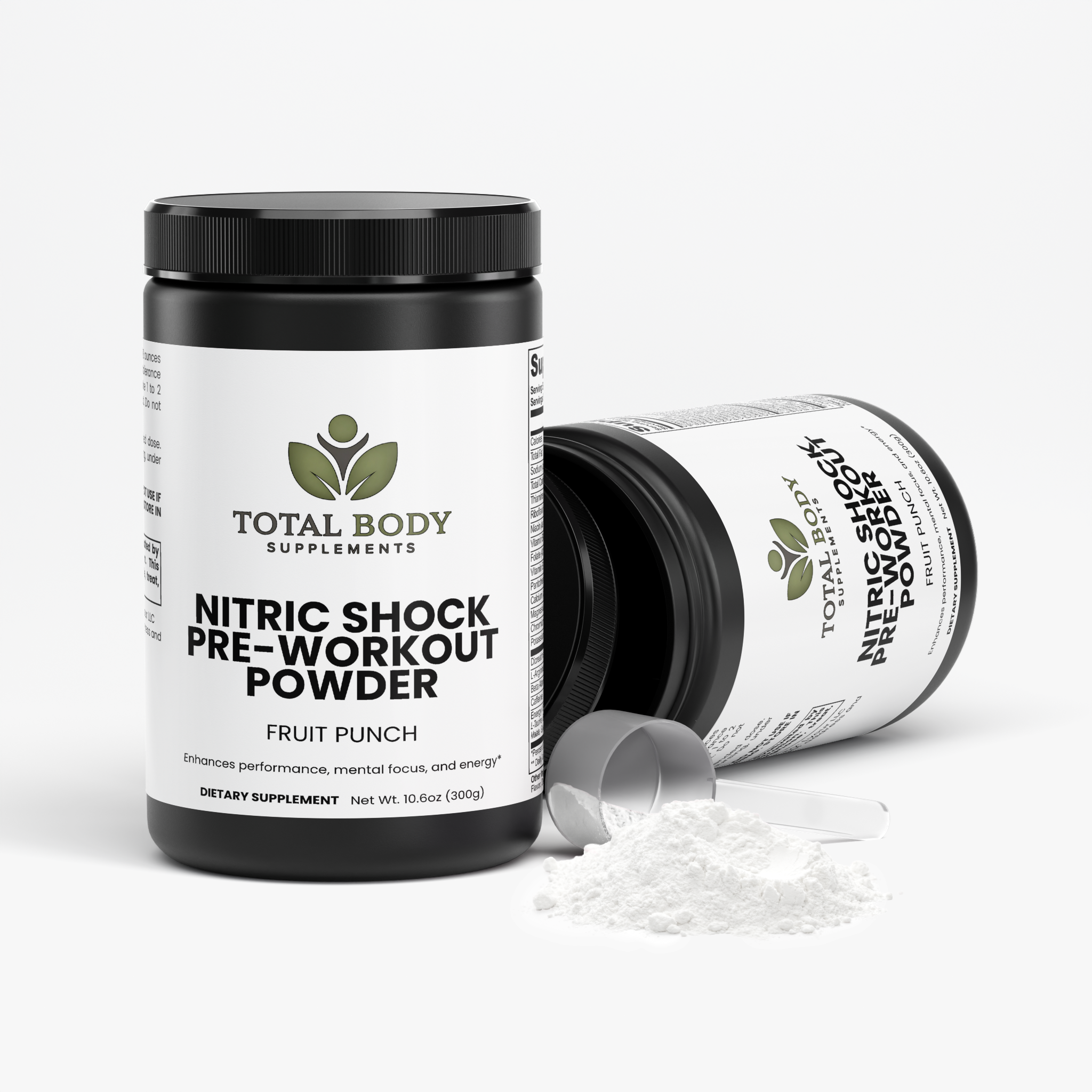 Nitric Shock Pre-Workout Powder (Fruit Punch)