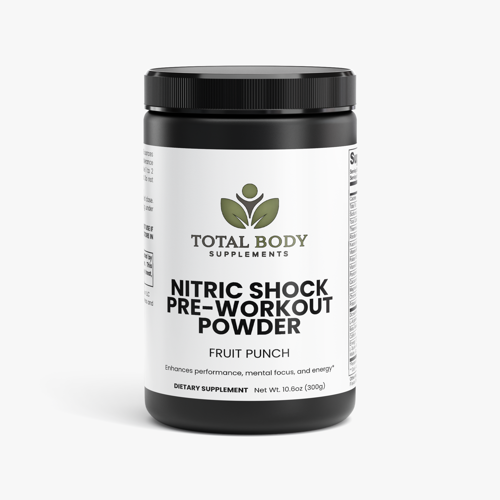 Nitric Shock Pre-Workout Powder (Fruit Punch)