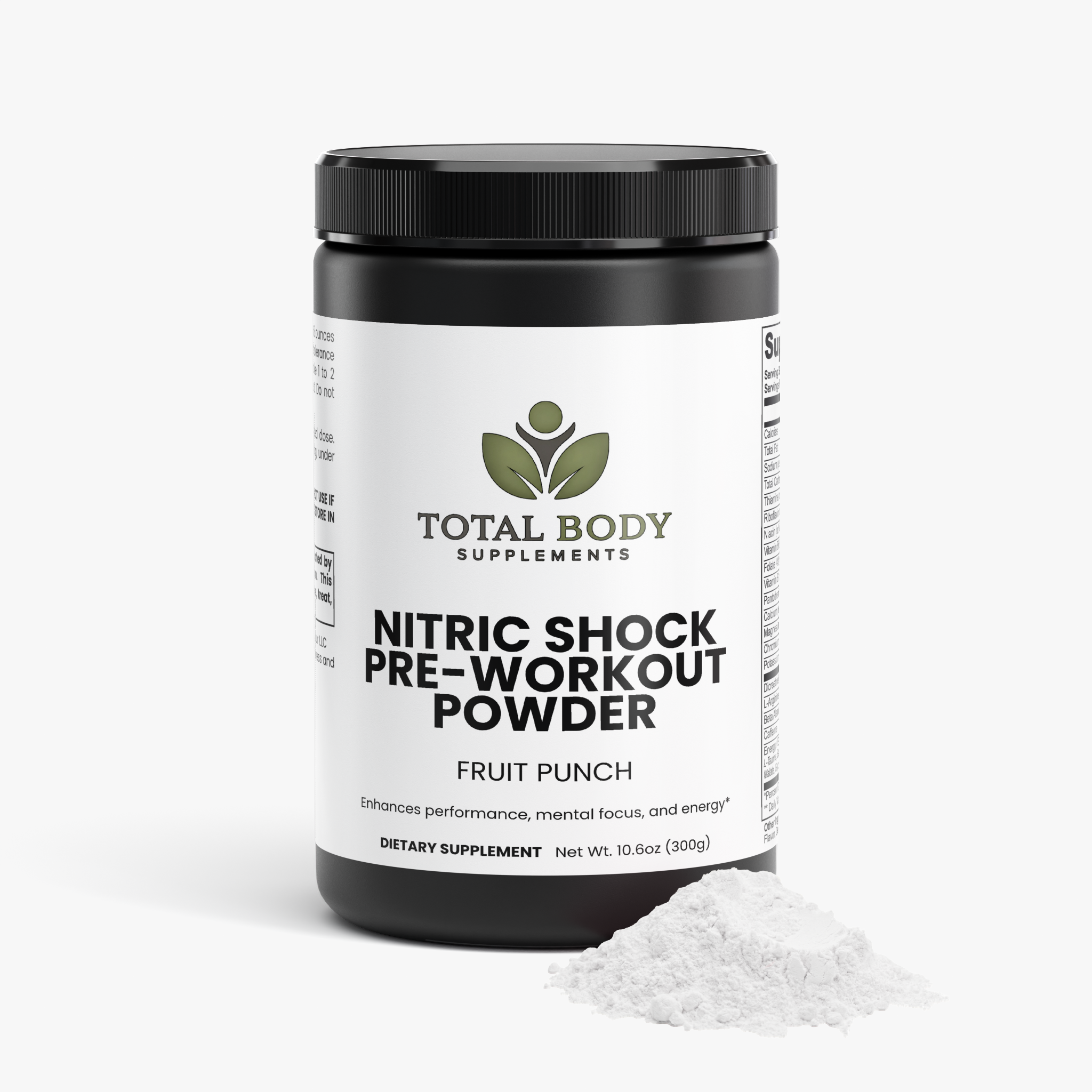 Nitric Shock Pre-Workout Powder (Fruit Punch)