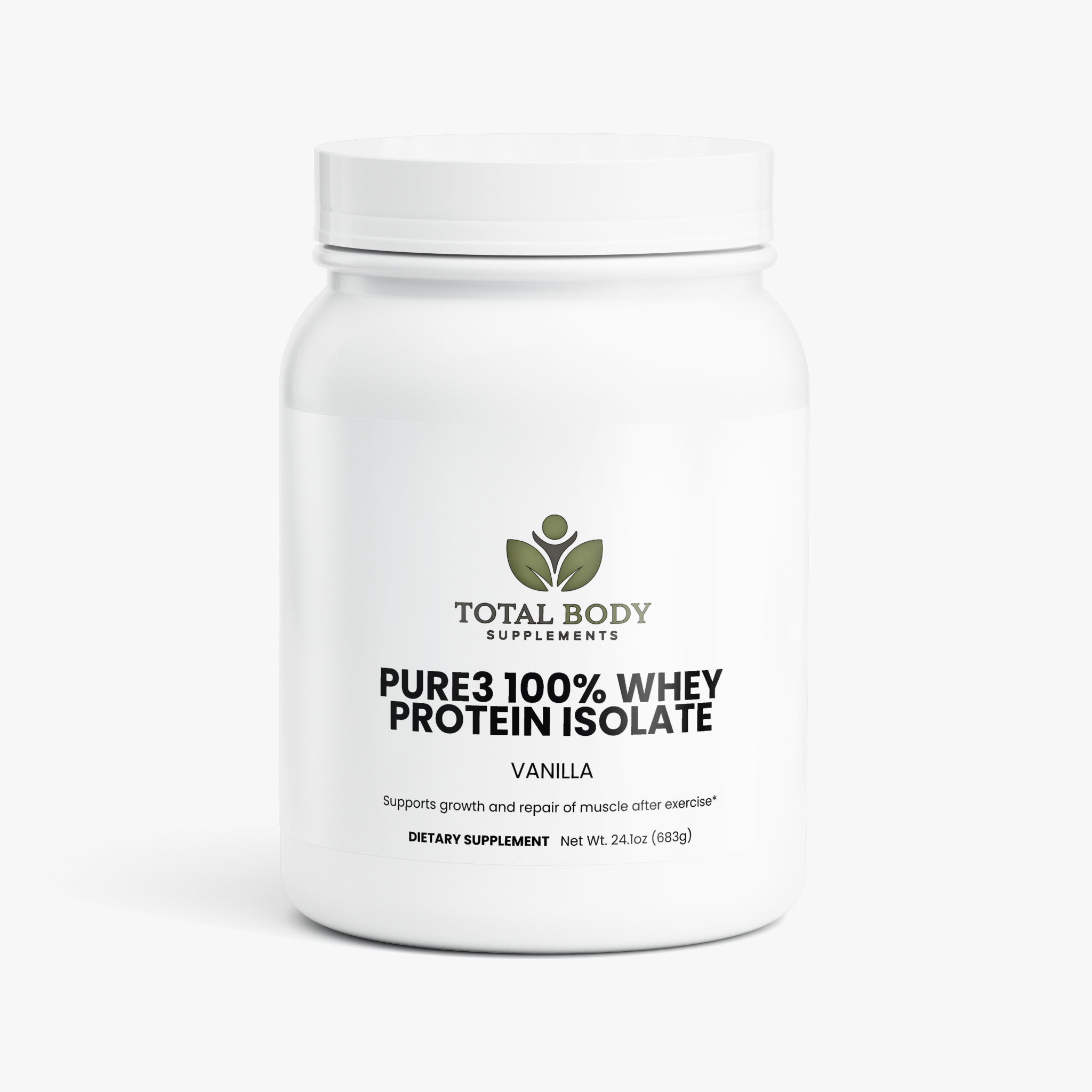 Pure3 100% Whey Protein Isolate (Vanilla)