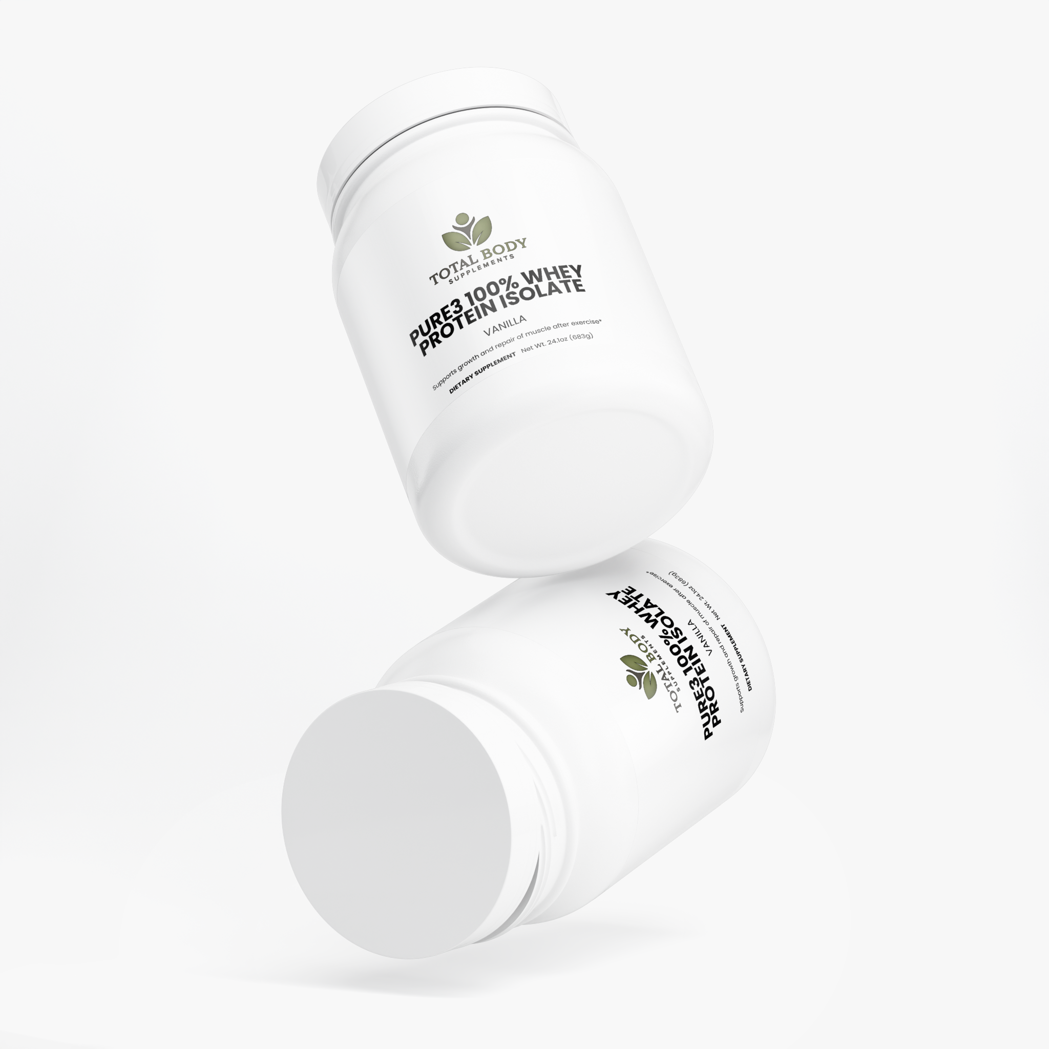 Pure3 100% Whey Protein Isolate (Vanilla)