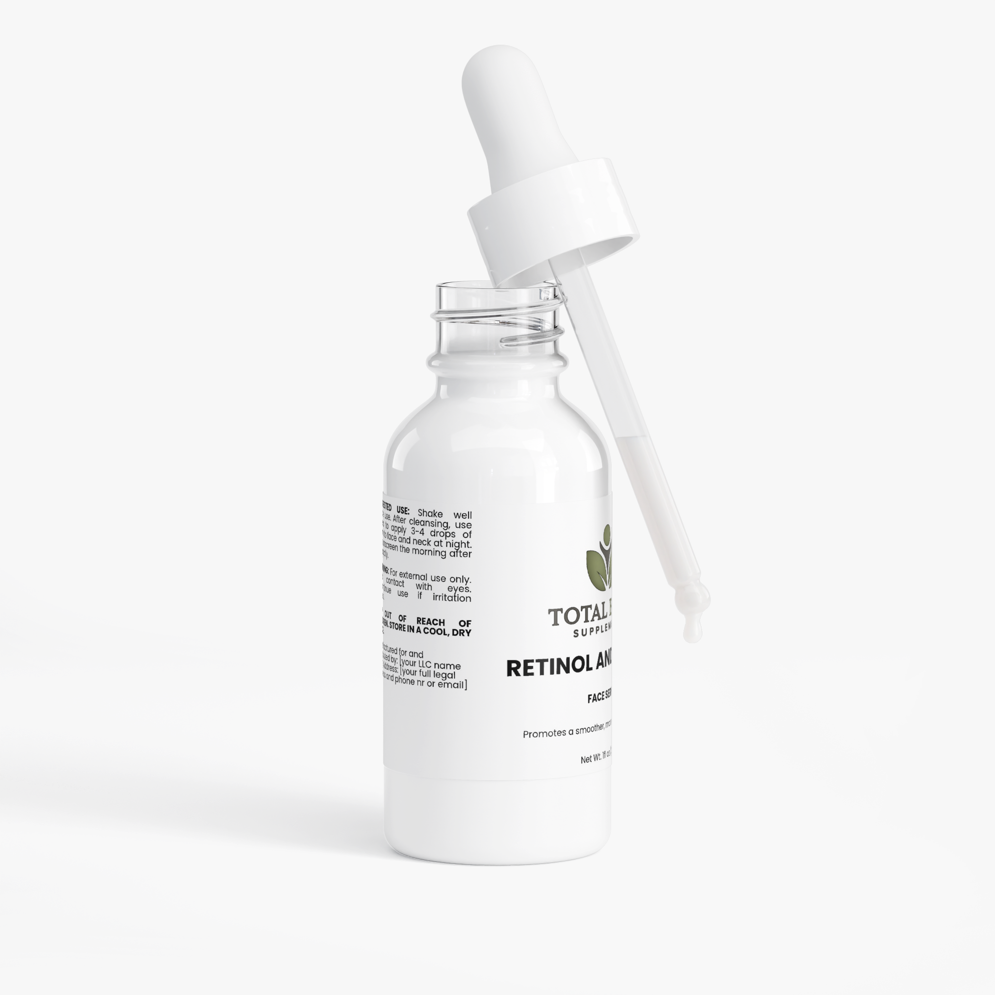 Retinol and Peptide Face Serum