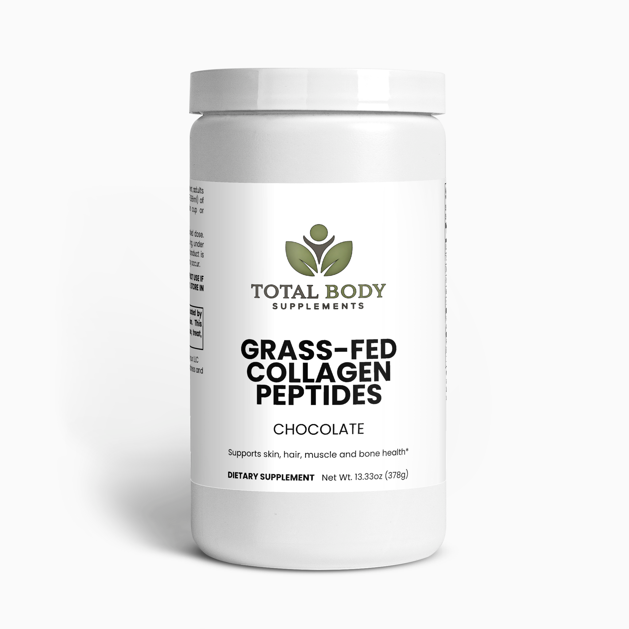 Grass-Fed Collagen Peptides Powder (Chocolate)