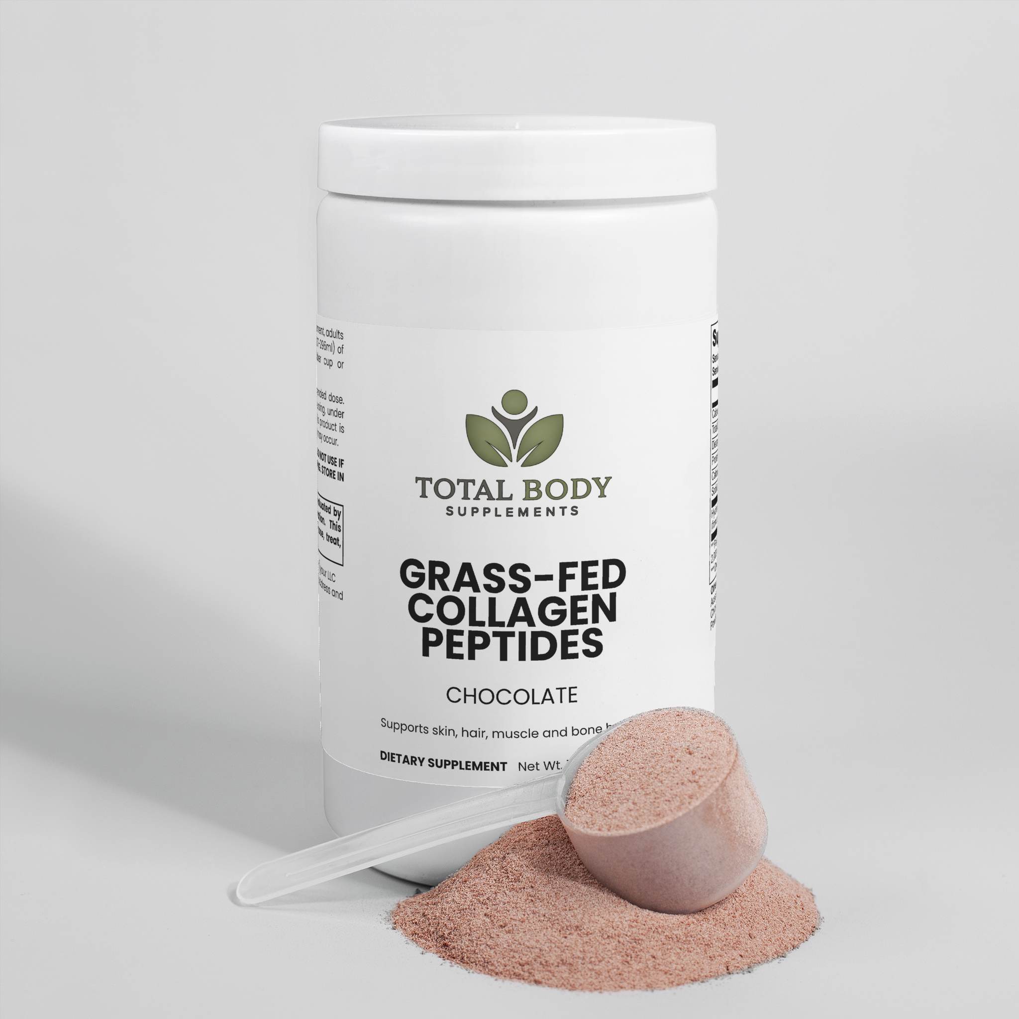Grass-Fed Collagen Peptides Powder (Chocolate)