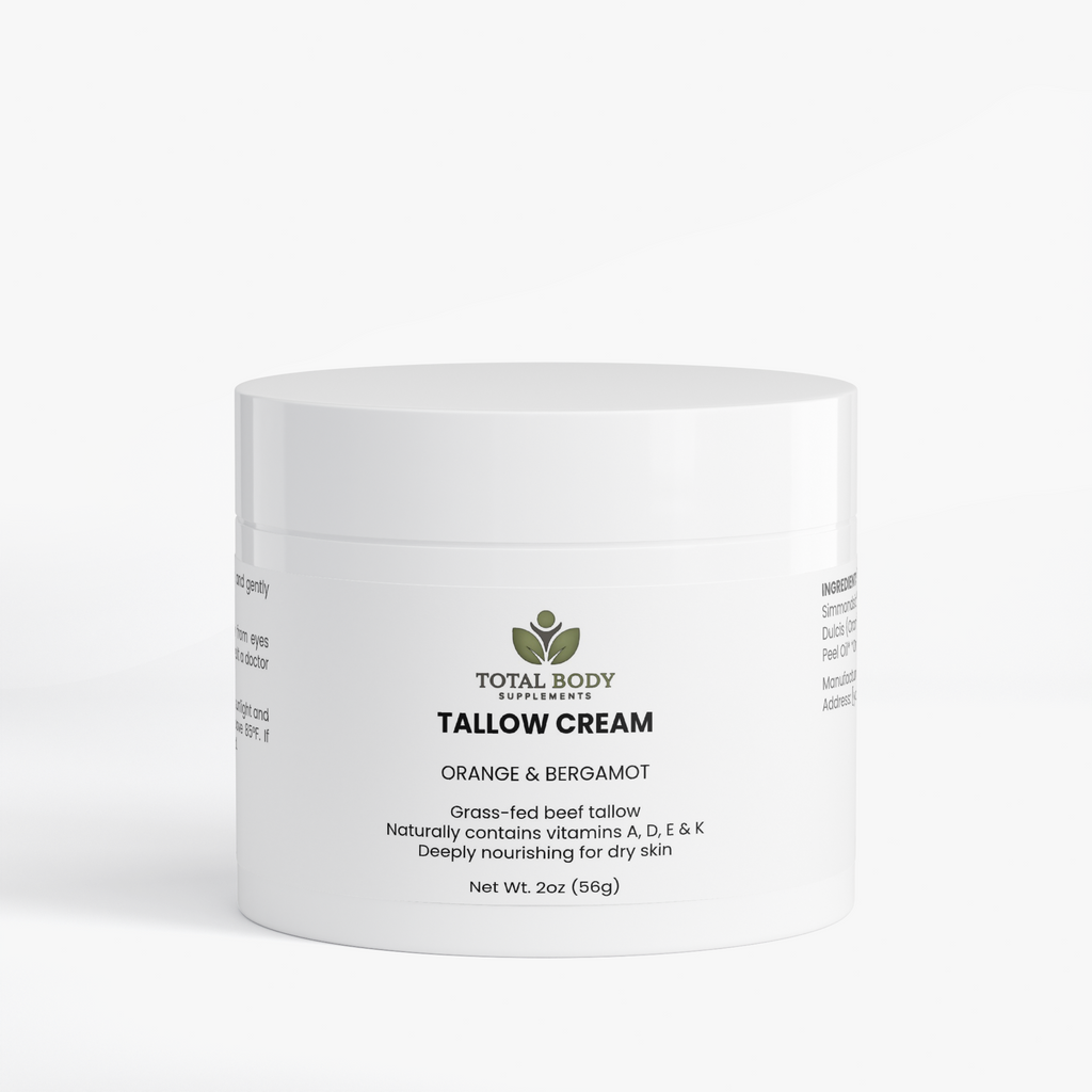 Tallow Cream Orange & Bergamot