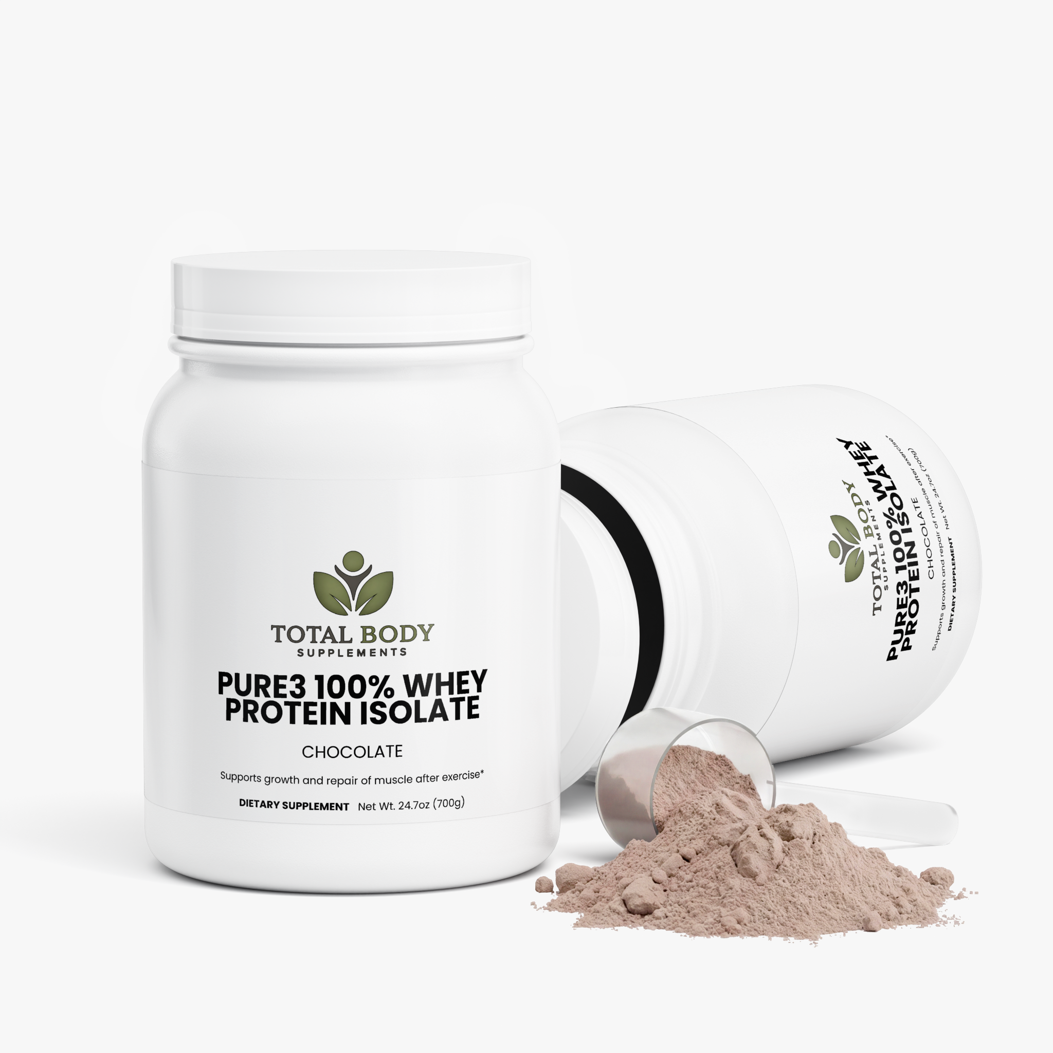 Pure3 100% Whey Protein Isolate (Chocolate)