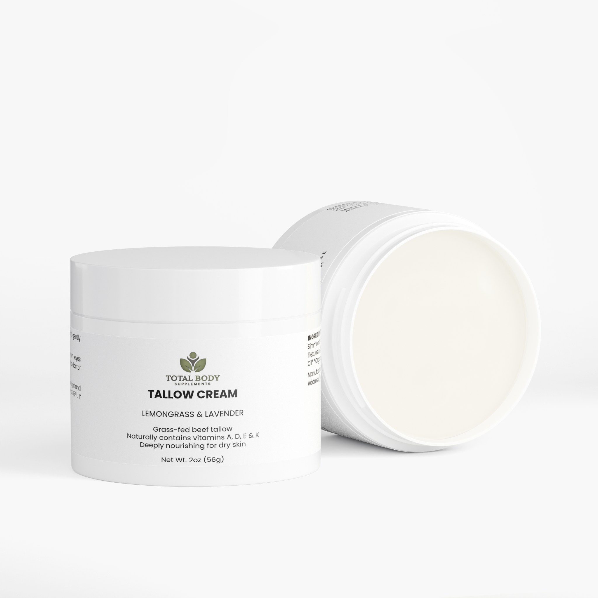 Tallow Cream Lemongrass & Lavender