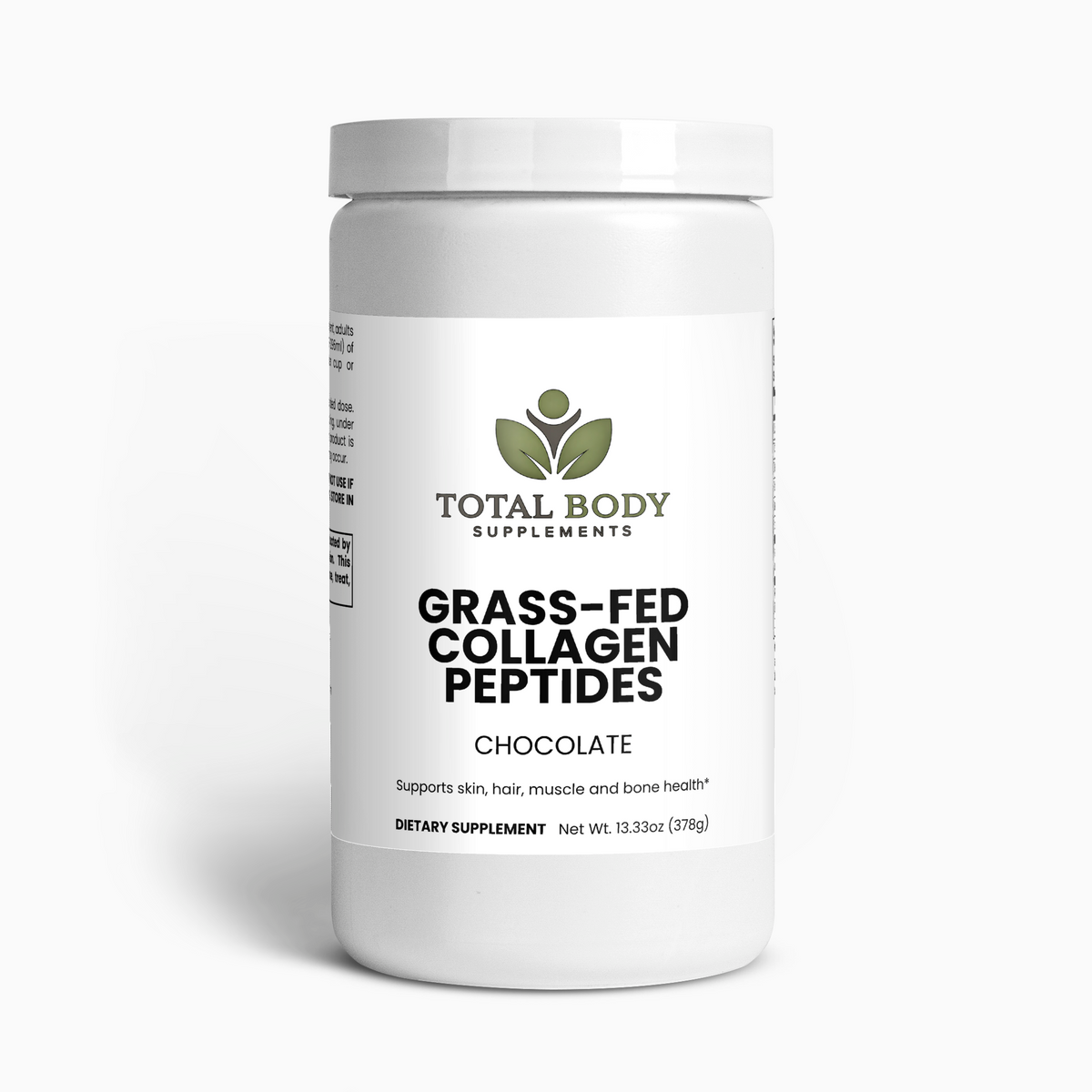 Grass-Fed Collagen Peptides Powder (Chocolate)