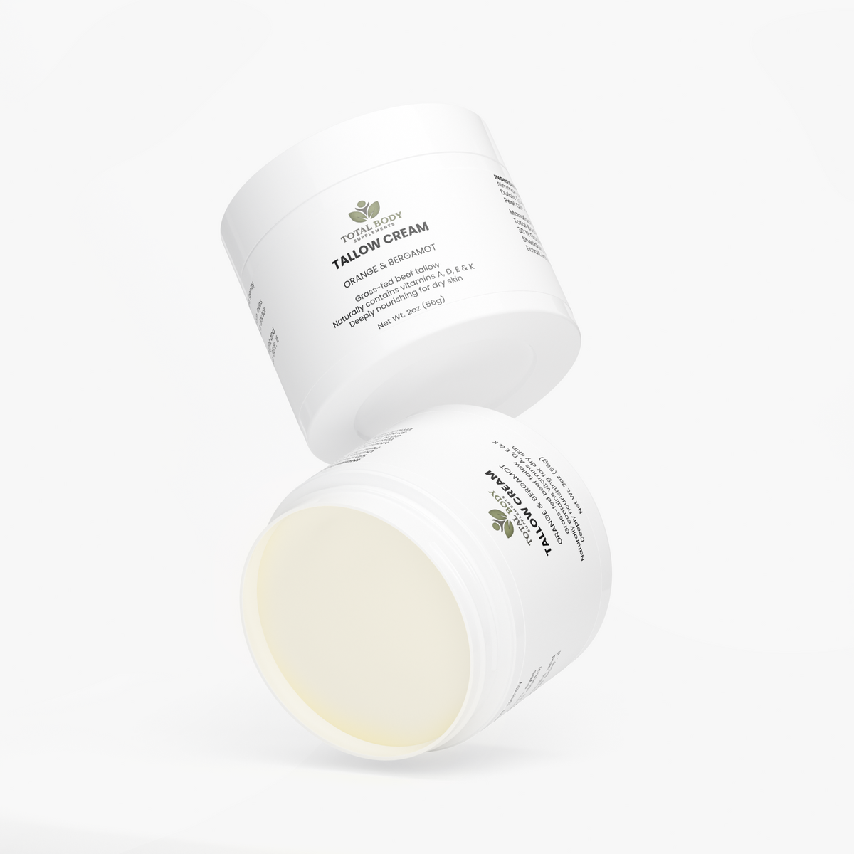Tallow Cream Orange & Bergamot
