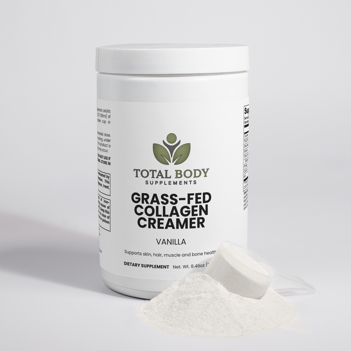 Grass-Fed Collagen Creamer (Vanilla)