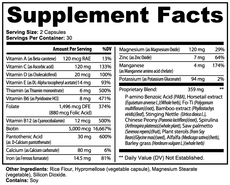 Hair, Skin & Nails Essentials Capsules